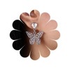 TseenYi Boho Butterfly Earrings Silvel Hollow Butterfly Drop Earrings Crystal