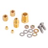 YullSorom 7-153 Oil Pressure Gauge Kit Universal Fit with Copper