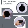 Exfoliating Silicone Body Scrubber for Sensitive Skin, Massage for All