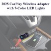 Asbru Wireless CarPlay Adapter, 2025 Car Play Wireless Adapter for