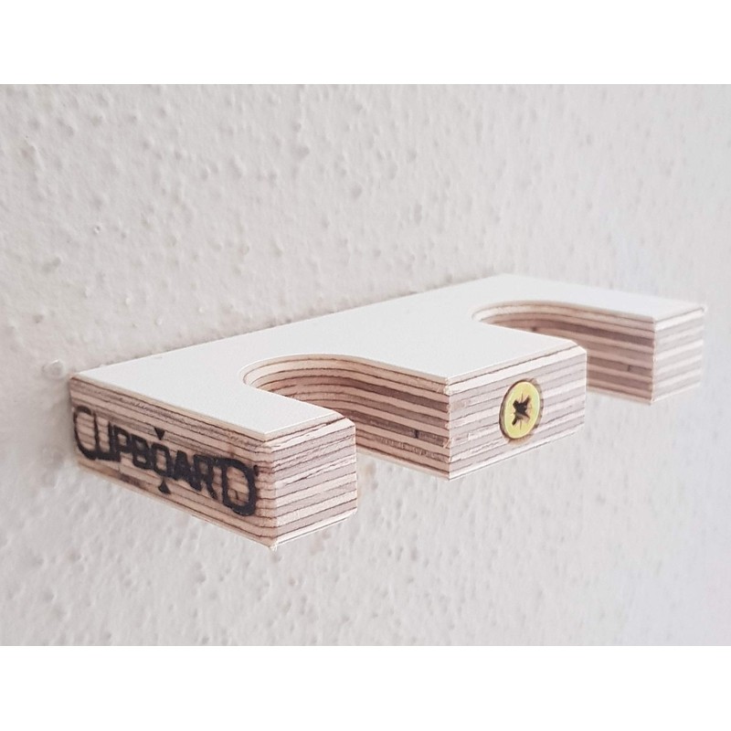 Clipboart ® Ski Pole Holder Wall Mount Wall Mount Ski