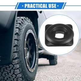 VekAuto 4 Pcs Car Holder Retainer Compatible for Honda for Acura, Durable Anti-Slip Plastic Black Floor Mat Fixing Clips