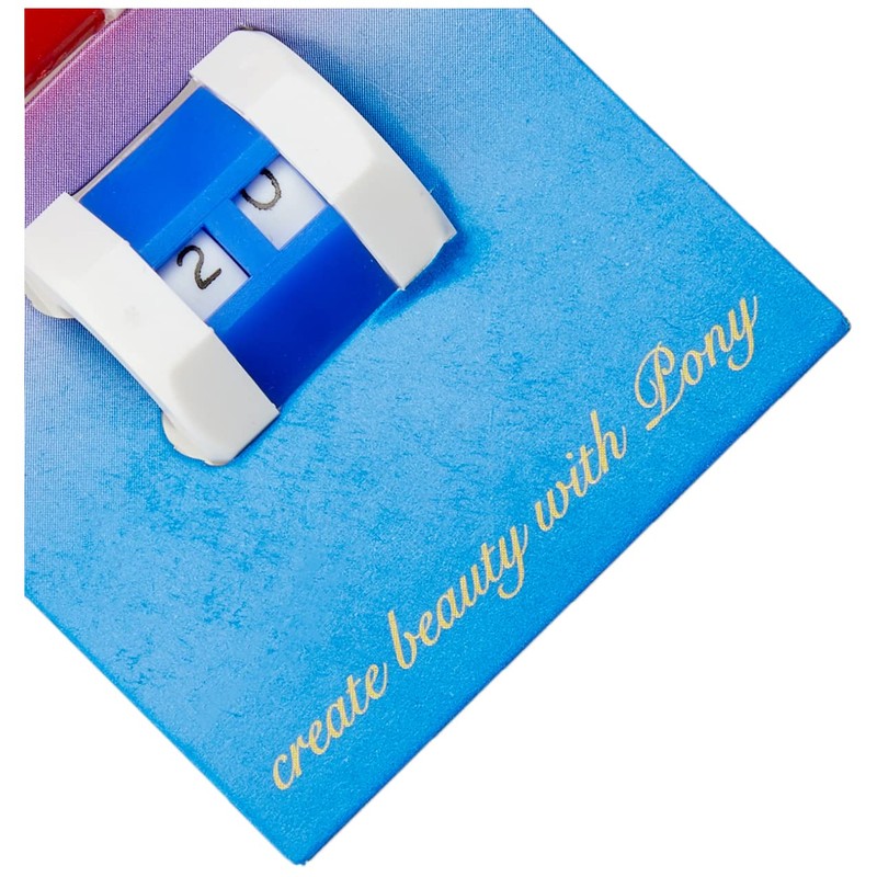 Pony Combi Pack Sizes Row Counter, Multi-Colour, 6 x 4.7