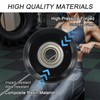 Rollers Kit Fit for Rowing Machine Seats Cushion Wheel,For Gym