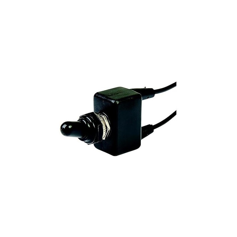 BEP 1002016 SPST PVC Coated Toggle Switch With Wire Leads