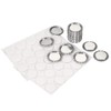 PATIKIL 40 Set Bottle Caps for Crafts, 1 Inch Double