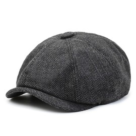 YEWCEP Peaky Blinders Women's Flat Cap Retro Peaked Cap Flat Cap for Leisure and Formal Occasions