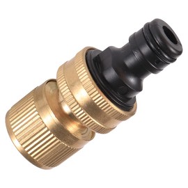 Brass Quick Connectors 3/4" Male Thread 3/4" Female Thread Garden Irrigation Accessories Car Wash Pipe Fittings