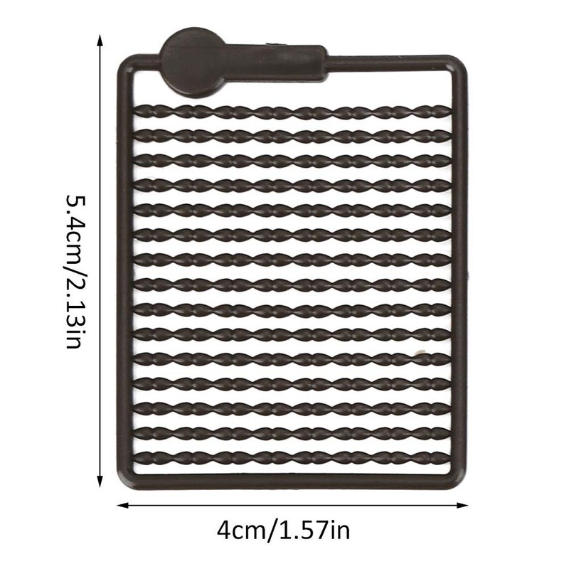Bait Stops Frame 10Pcs ABS Carp Stopper Hair Rig, Boilie