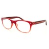 Calabria 764 Classic Retro Designer Reading Glasses in Red ;