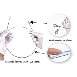 LXJZCP Polaris Snowmobile Hood Retainer Cable, Compatible with Polaris Snowmobile Hood Retainer Cable Genuine OEM Part 7080368, Qty 1 (2)