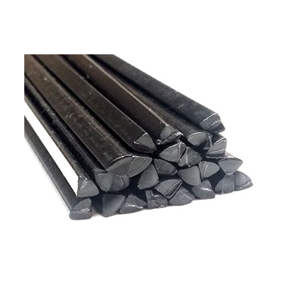Plastic MIG Wire PE-HD 6 mm Triangular Black 25 Sticks