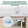SI SEN 1 1/4 Inch Siphon, Drain Pipe with Odour