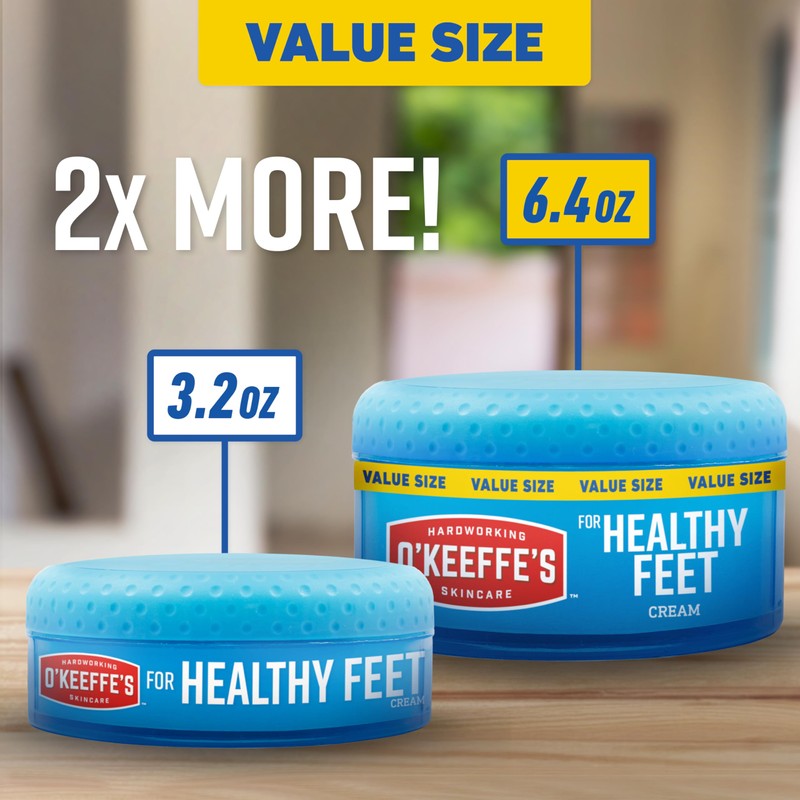 O'Keeffe's for Healthy Feet Foot Cream - 6.4 oz Jar