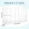 Leinuosen Clear Acrylic Sterilization Pouches Dispenser Rack Organizer Multi-Sized 6