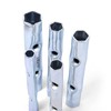 ELIUNG 6Pcs Dual-Ended Wrench 8-17mm, Socket Plumber Back Nut Tap