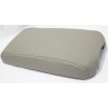 Kar Designers Gray Center Console Armrest Cover Leather For 02-10