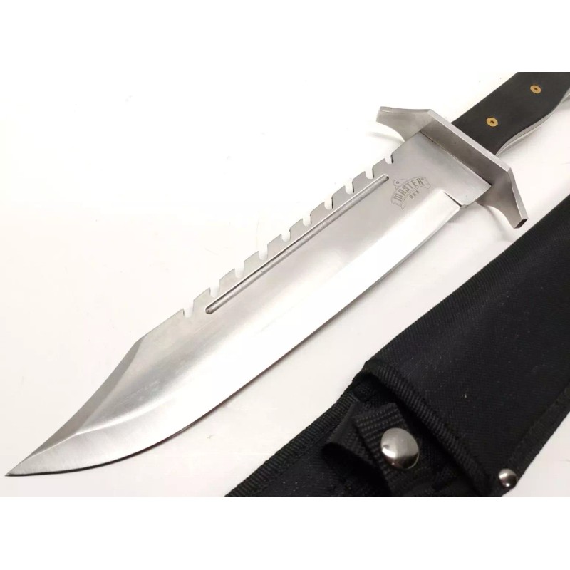 Master Rambo Big Beastly 16.25" Fixed Blade Machete Knife Bushcraft