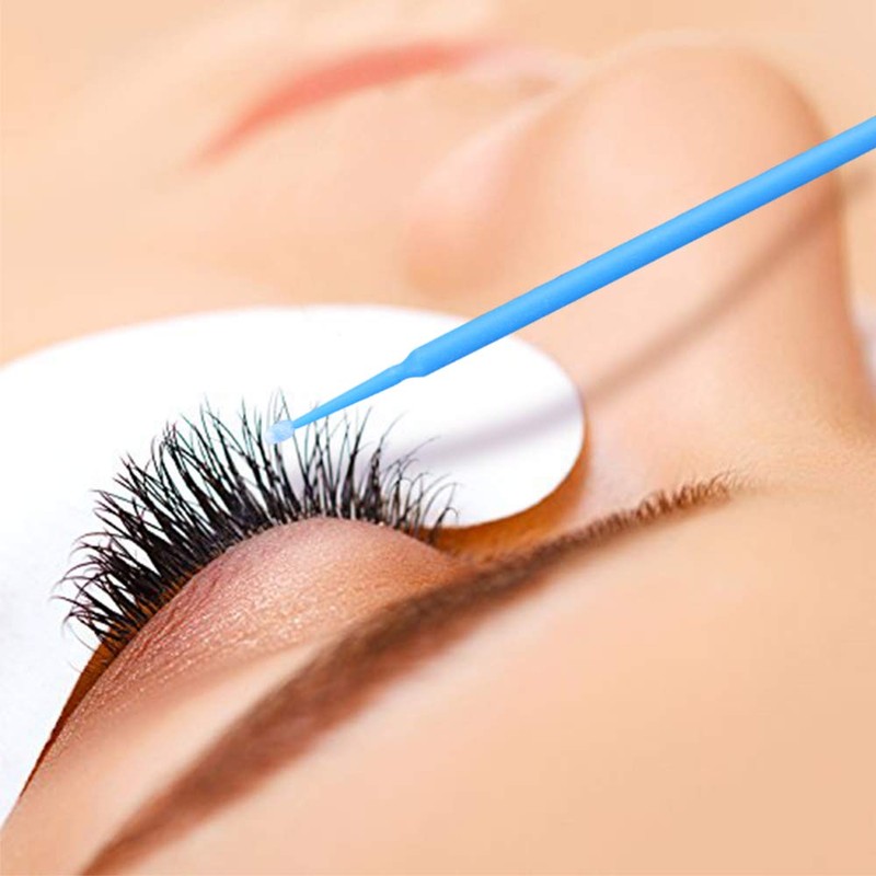 G2PLUS 500PCS Cotton Swabs, Disposable Micro Applicators Brush for Makeup