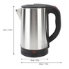 Electric Kettle 2.5L Prevent Dry Burning Auto Shut Off Fast