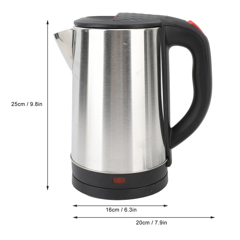 Electric Kettle 2.5L Prevent Dry Burning Auto Shut Off Fast
