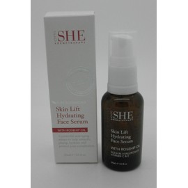 om SHE Aromatherapy Pure Botanicals w Rosehip Oil Skin Lift Hydrating Face Serum
