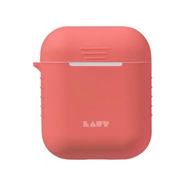 LAUT AirPods シリコンケース CORAL LAUT_AP_POD_P