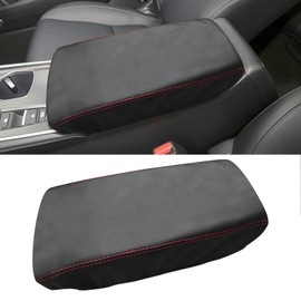 SUNBREATH Compatible with Center Console Armrest Cover for Honda Accord 2018 2019 2020 2021 2022 Leather Arm Rest Storage Box Lids Cushion Protector Pad