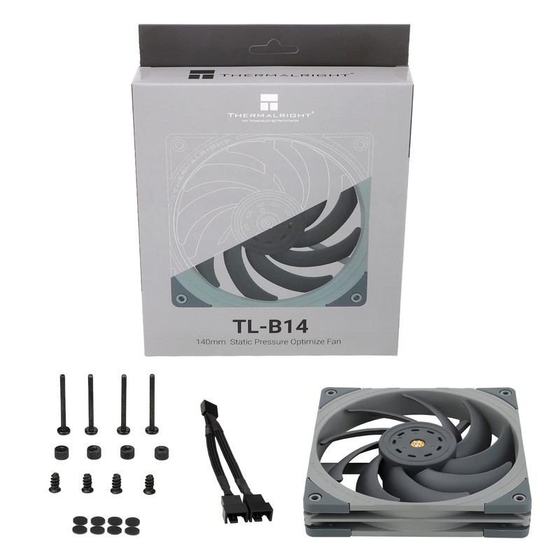Thermalright TL-B14 CPU Fan High Performance Cooler Fan 1500RPM 4-Pin