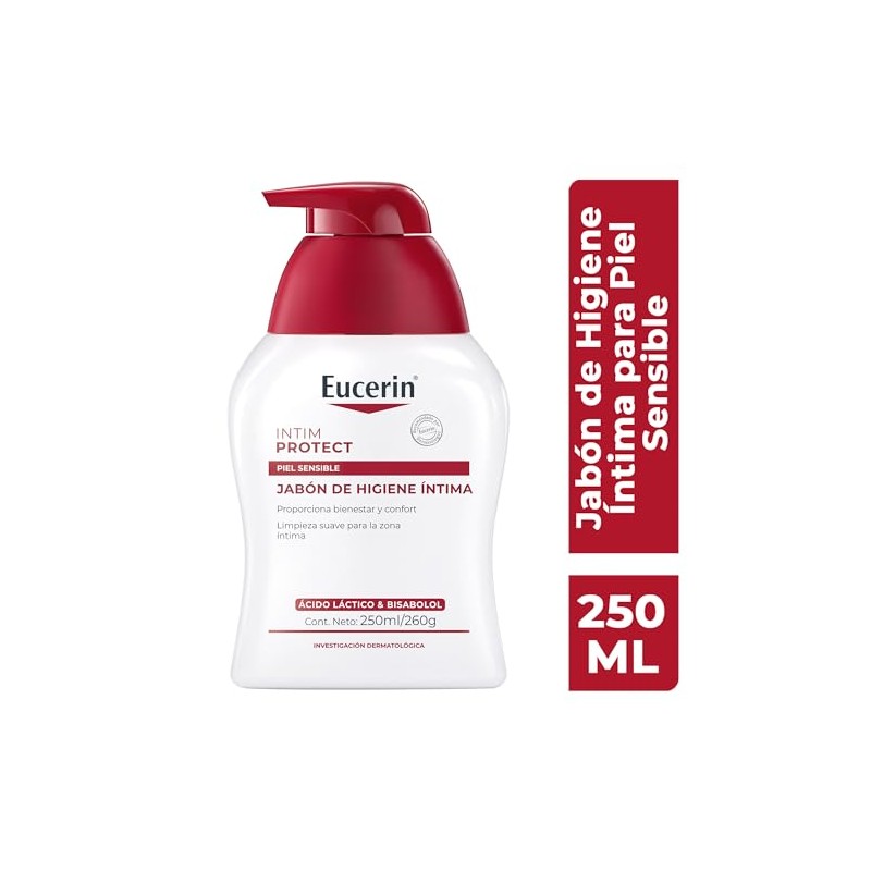 Eucerin Eucerin Higiene Intima 250ml, color, 250 ml, pack ofpaquete