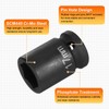 sourcing map 2pcs 6 Point Impact Socket 17mm Metric Socket