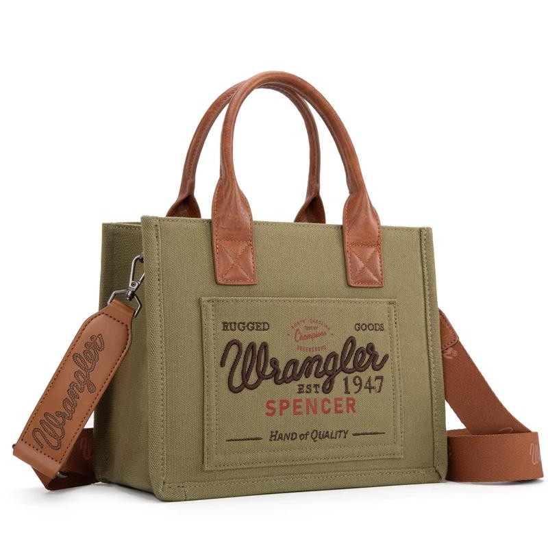 Wrangler Tote Bag Guitar Strap Satchel Purses Multi-pockets Casual Work