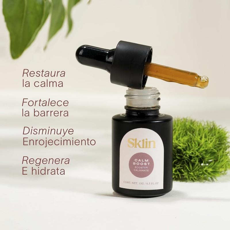 Calm Boost Booster Calmante - Suero con Manzanilla, Hamamelis y