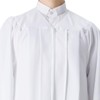 IvyRobes Bata unisex mate con mangas abiertas para bautizo, confirmación,