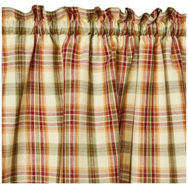 Park Designs Lemon Pepper Window Treatment Tier, 72 x 24" (619-48)