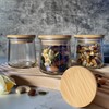 Oui Bamboo Wood Yogurt Jar Lids - 12 Pcs, Leak
