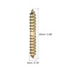 uxcell 4x25mm Hanger Bolts, 24pcs Double Ended Self-Tapping Thread Wood