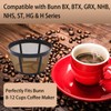 Aolleteau 2 Pack Reusable Coffee Filter Replacement for BUNN 8