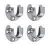 32mm Flange Rod Holder,Closet Rod Holder, U Shaped End Rod