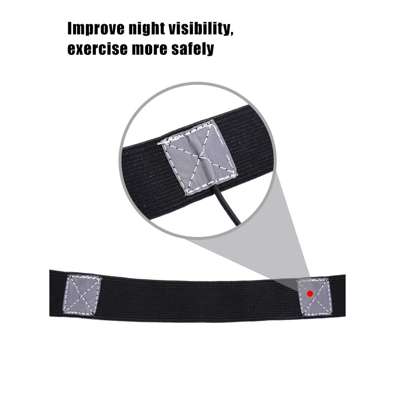 JOVITEC 2 Pieces Race Number Belt with 6 Gel Loops
