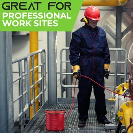 GearIT Solid THHN Wire (12 Gauge, 150 Feet) 100% OFC Electrical Building Wire, Rated for Up to 600 Volts, Single Conductor, Nylon Jacket, UL Listed/RoHs Compliant - Red, 150ft