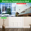 Guardapolvo para Puerta 2pzs,Cubre Polvo para Puerta de 3 Capas