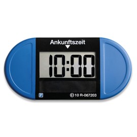 Needit elektronische Parkscheibe Park Lite SOLAR I automatische Parkscheibe elektrisch mit Zulassung vom Kraftfahrt-Bundesamt I digitale Parkuhr mit langer Lebensdauer, 2 Displays & vielen Funktionen