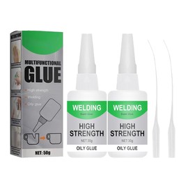 100ML Wood & Parquet Adhesive, Welding High-Strength Oily Glue, Universal Super Glue Gel, Instant Bonding, Instant Bonding, Waterproof Leak Sealing Materials,Lnvisible Waterproof Adhesive