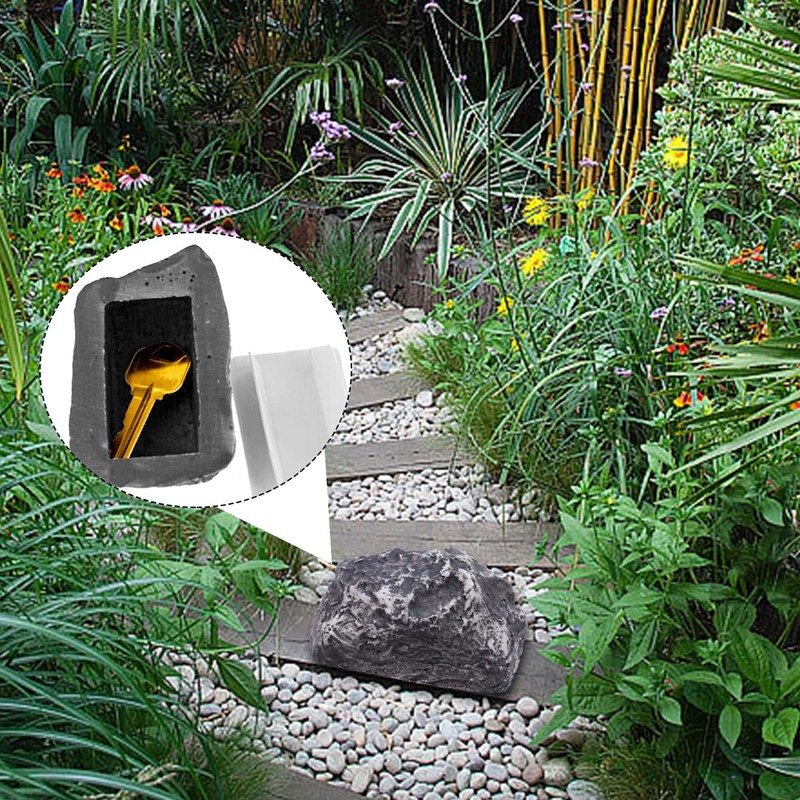 Stone Key Hiding Place for Outdoors Key Safe Key Stone