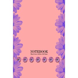 Journal Writing Notebook Black Lines v112