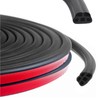 Weather Stripping Door Seal,65.6 Ft Car Door Seal Strip Double