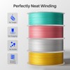 ELEGOO Silk PLA Filament 1.75mm Dual Color Green Red 1KG,