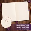 MGGAO Lined Journal Notebook, Journals for Writing, College Wide Lined