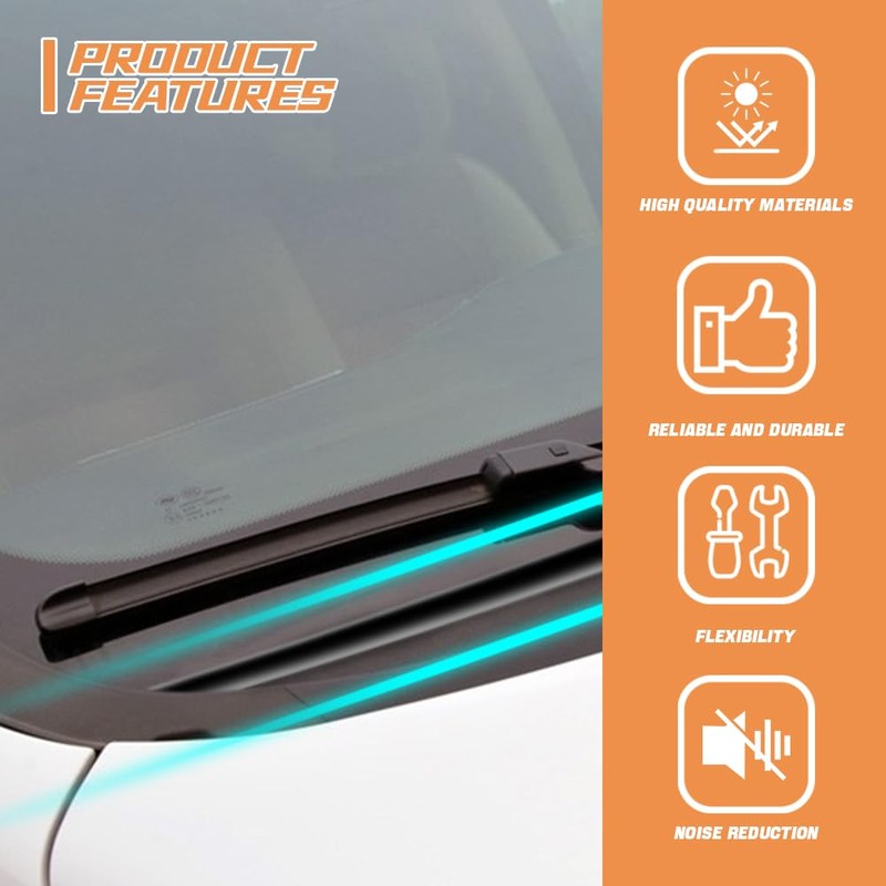 WINUERK Car Front Windshield Rubber Seal Strip, 1.7M/5.6FT Self Adhesive